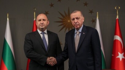 Президентите на България и Турция Румен Радев и Реджеп