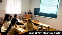 Студенты сибирского института водного транспорта