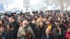 Armenia - Employees of the Armenian ministries of culture and Diaspora demosntrate in Yerevan, December 21, 2018.