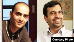 مهدی افشار نيک(راست)، علی اکرمی، محسن حکيمی و محمد حيدری 