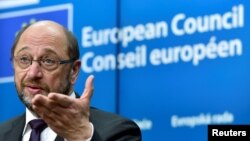 European Parliament President Martin Schulz is leaving Brussels for a return to German politics.