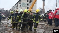 პოლტავაზე თავდასხმის შემდეგ. 1 თებერვალი, 2025 წელი. პოლტავაზე რუსეთის არმიის დარტყმას 14 ადამიანი ემსხვერპლა 