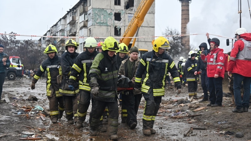 Death Toll In Poltava Strike Rises To 14 As More Bodies Pulled From Rubble