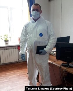 Федор Иващук на рабочем месте