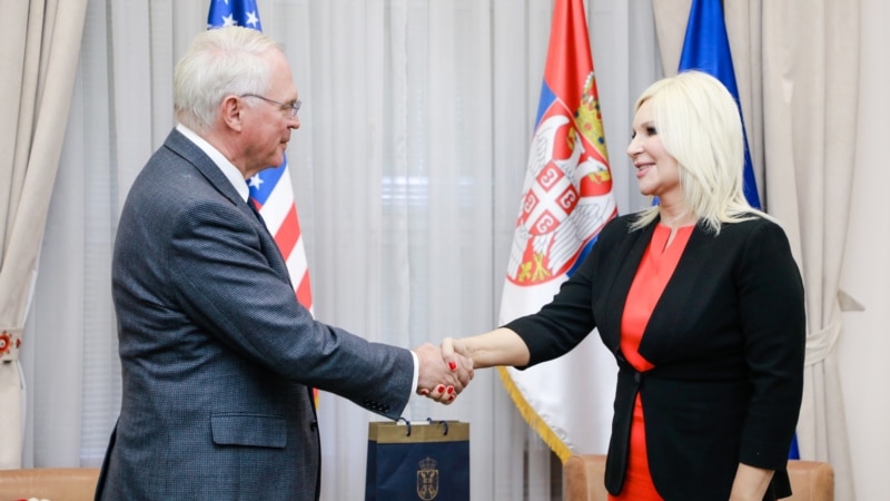 Ministarka Mihajlović i ambasador Hil za partnerstvo Srbije i SAD