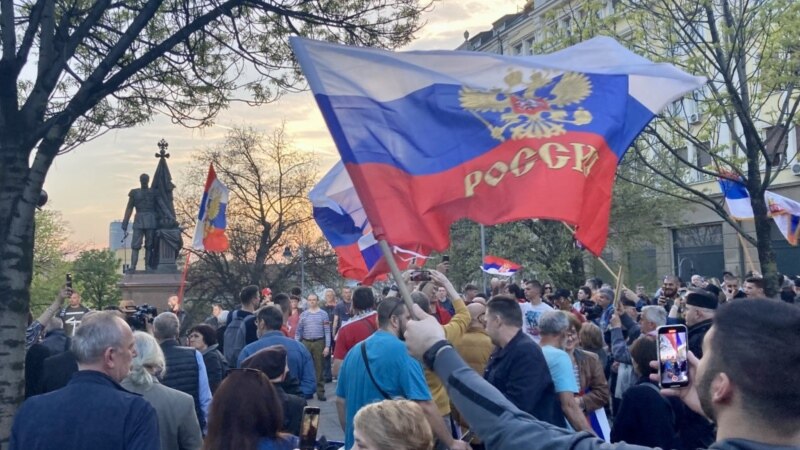 Protest desničara u Beogradu zbog glasanja protiv Rusije u UN 