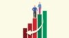 Infographics cover: Record decline in life expectancy in the US.
