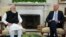 US President Joe Biden (left) had an hourlong video call with Indian Prime Minister Narendra Modi on April 11. (file photo)