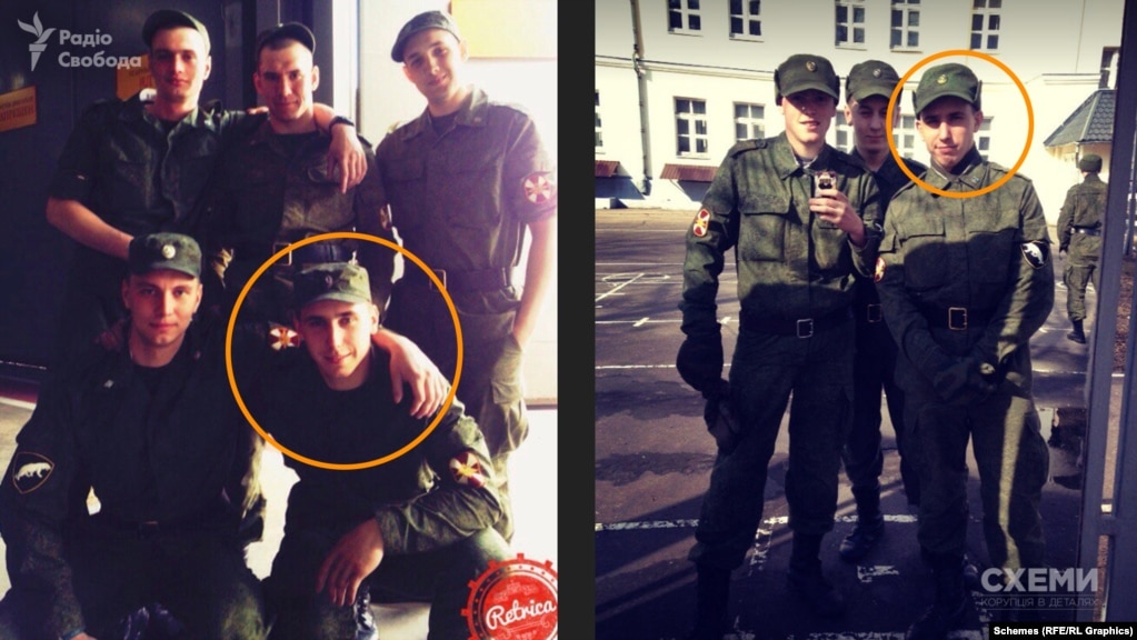 Sociali media posts indicate that Roman Bykovsky has served in Russia's armed forces.