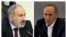 Премьер-министр Армении Никол Пашинян, экс-президент Армении Роберт Кочарян (комбинированная фотография).