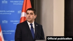 Председатель парламента Грузии Шалва Папуашвили