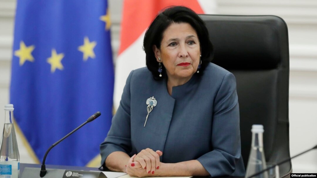 საქართველოს პრეზიდენტი სალომე ზურაბიშვილი 