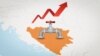 Infographics cover: How gas prices have risen in Bosnia and Herzegovina. 