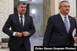 Marcel Ciolacu, liderul PSD, și Nicolae Ciucă, cel al PNL, au prezentat în evenimente diferite bilanțul guvernării din ultimele șase luni.