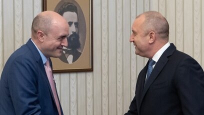 Българският президент Румен Радевсе се срещна с президента на Радио