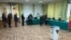 Один из избирательных участков в Кыргызстане 