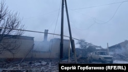 Російський удар дронами «Шахед» по селу Черкаське біля Словʼянська, Донецька область, 23 січня 2026 року (ілюстративне фото)