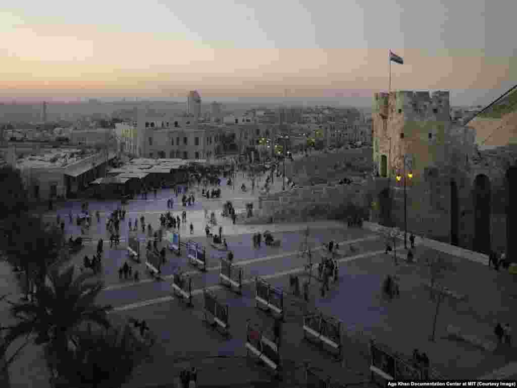 Aleppo citadel in 2009. By the time this photo was taken, strains were showing in many of the threads that held Syria together -- exacerbated by Assad&#39;s brutality, an extended drought, sectarian chauvinism, the domination of business by Alawite cronies, and a population crisis.