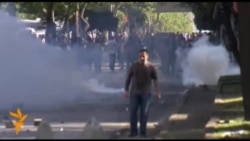 Столкновения полиции с демонстрантами в Стамбуле