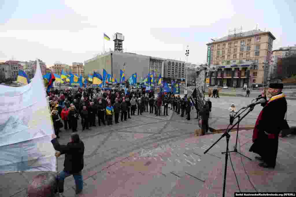 Мітинг-реквієм відбувся у Києві з нагоди 67-ї річниці від дня загибелі Романа Шухевича