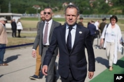 Ministar Caspar Veldkamp u Potočarima