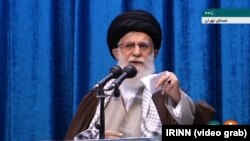 Верховний лідер Ірану аятола Алі Хаменеї під час п’ятничної молитви, 17 січня 2020.