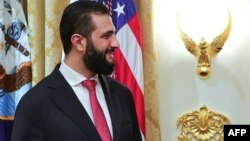 Привремениот претседател на Сирија, Ахмед ал-Шара