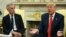 US President Donald Trump meets with Canadian Prime Minister Mark Carney in the Oval Office of the White House and announces end to bombing campaign against Huthis.