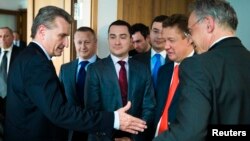 Переговоры в Берлине между представителми России, Украины и ЕС по поставкам росийского газа 