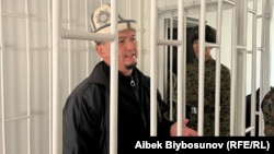 Адилет Балтабай в зале суда