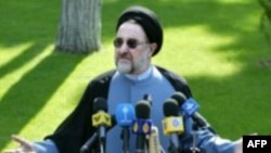 Mohammad Khatami during his presidency in early 2000s. FILE PHOTO