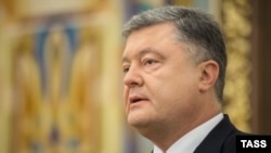 Президент Украины Петр Порошенко. 