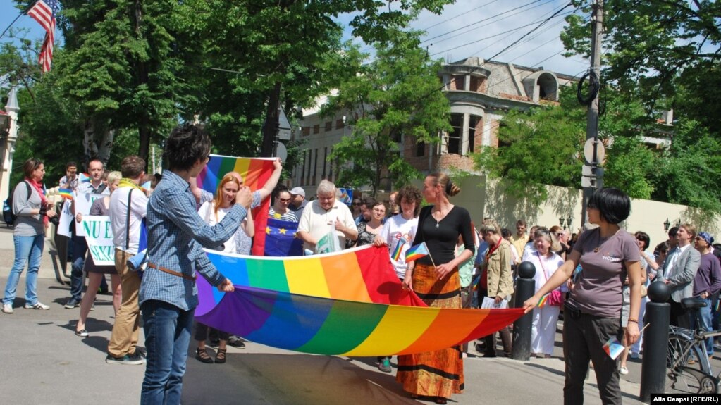 ЛГБТ-марш у Кишиневі, березня 2013 року