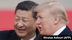 Presidenti amerikan, Donald Trump dhe homologu i tij kinez, Xi Jinping.
