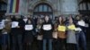 Protest al magistraților față de modificarea legilor justiției, 22 februarie 2019, București