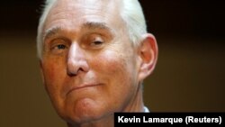 Political consultant Roger Stone, a longtime adviser to U.S. President Donald Trump