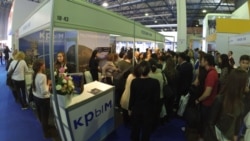 Стенд Крыма на 19-ой казахстанской международной выставке «Туризм и путешествия» – KITF 2019 в Алматы в апреле 2019 года