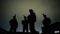 Иностранные военнослужащие на военной базе в Баграме. 29 мая 2014 года. Иллюстративное фото.