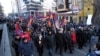 Armenia - The New Armenia Public Salvation Front holds an anti-government demonstration in Yerevan, 7Dec2015.