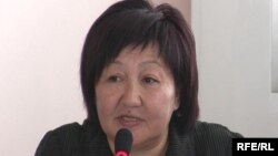 Ведущая кыргызская правозащитница Толейкан Исмаилова. 