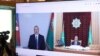 عکسی آرشیوی از نشست مجازی رهبران ترکمنستان و آذربایجان