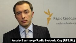 Андрій Пишний у студії Радіо Свобода