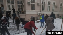 Studenti čiste ulice, Beograd, Srbija, 9. januar 2026.