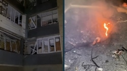 Russian Drones Strike Residential Buildings In Slovyansk, Ukraine