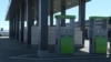 Armenia-Gas station near Vagharshapat, 24Mar2025
