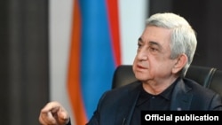 Armenia - Former President Serzh Sarkisian.