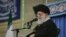 Iran's Supreme Leader Ali Khamenei addressing a group of dignitaries in Tehran, November 25, 2018