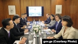 შეხვედრა „ჩანგის აეროპორტის“ წარმომადგენლებთან სინგაპურში