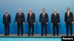 Удзельнікі саміту ЭАЭС у Астане, 29 траўня 2026 году