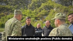 Ministar unutrašnjih poslova Danilo Šaranović u Šavniku